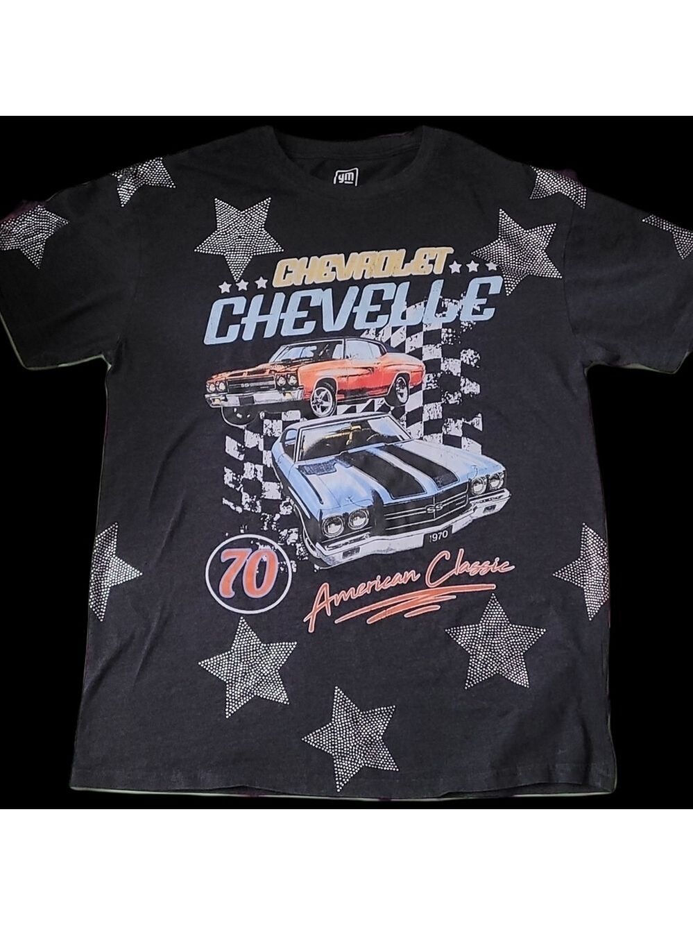 GM Official Black Graphic Tee - Short Sleeve Sz Small